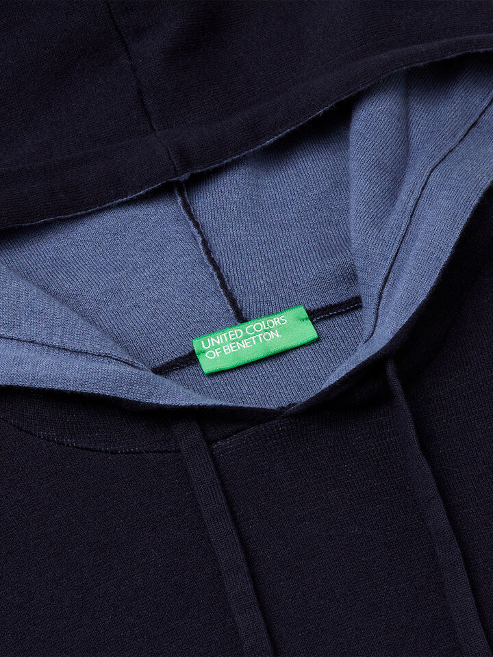 SWEATER W/HOOD Men image number 7